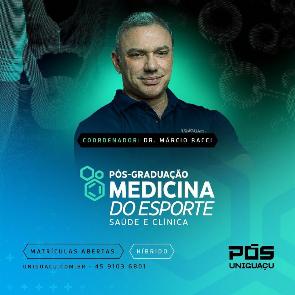 pós em medicina do esporte dr marcio bacci