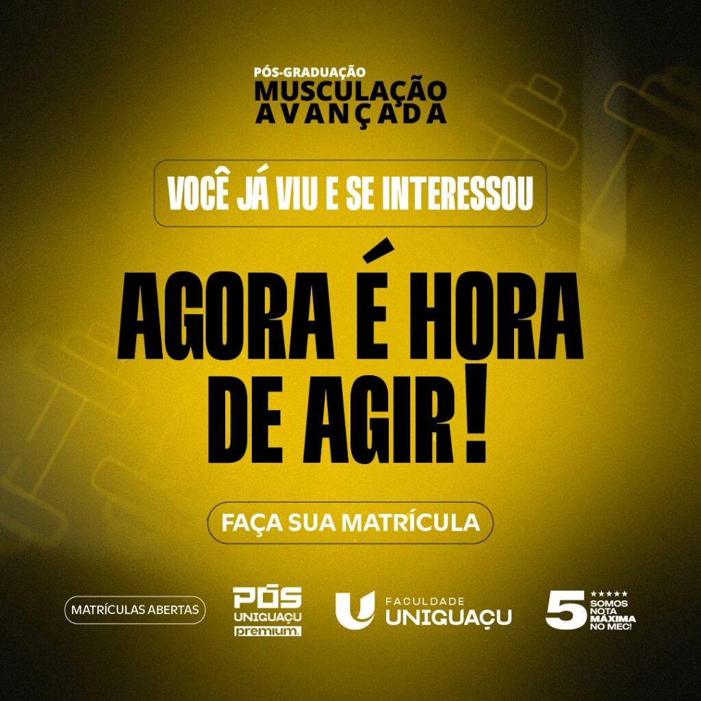 pós musculação avançada