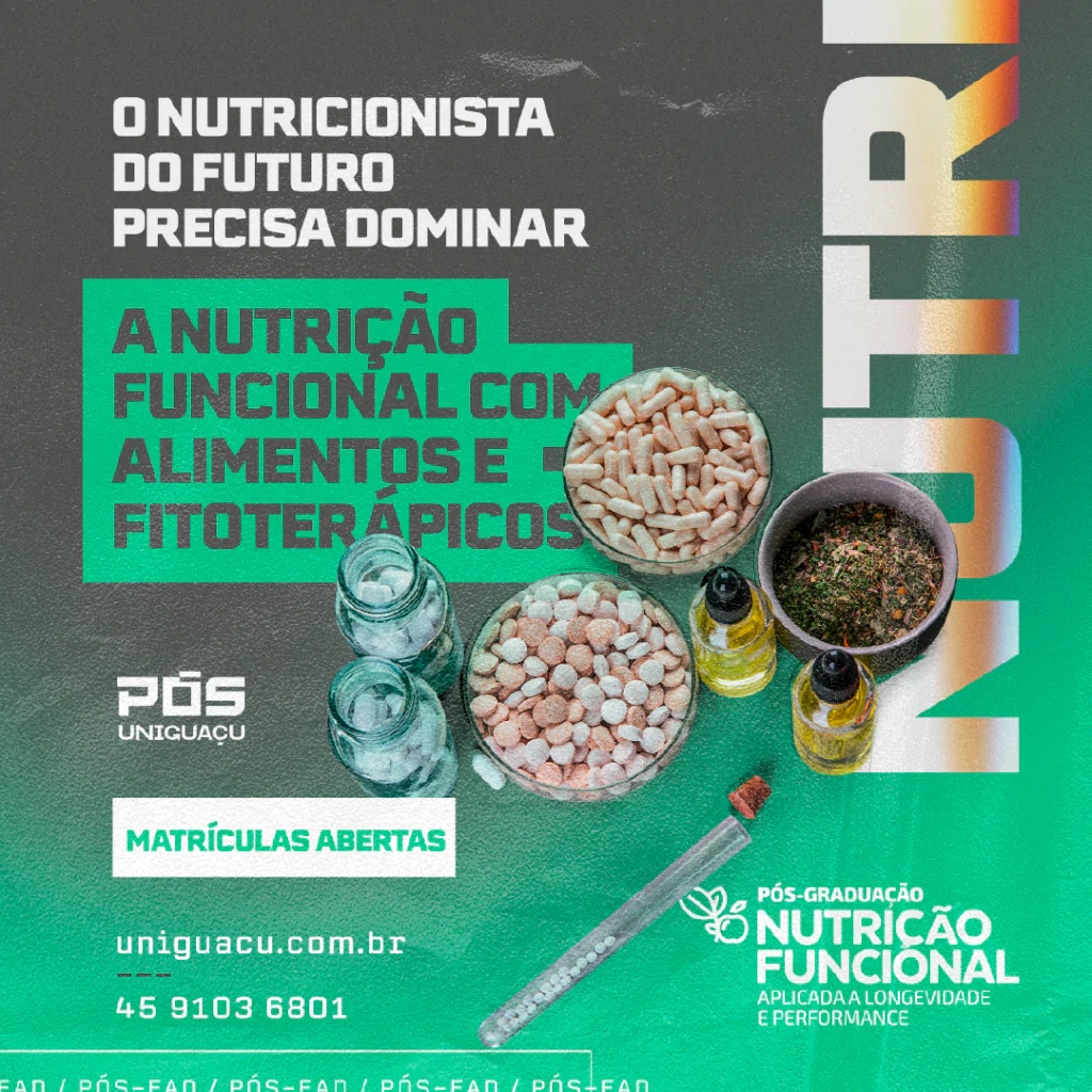 pós graduação em nutrição funcional