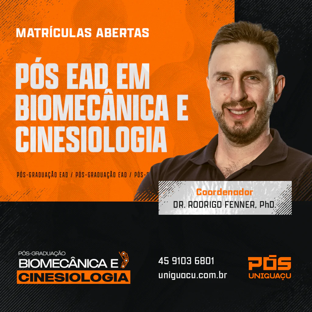 Coordenador rodrigo fenner pós biomecâninca e cinesiologia