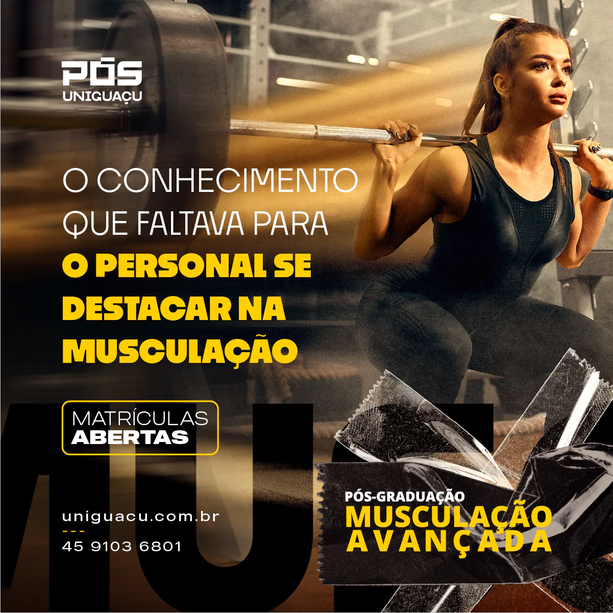 PÓS MUSCULAÇÃO AVANÇADA