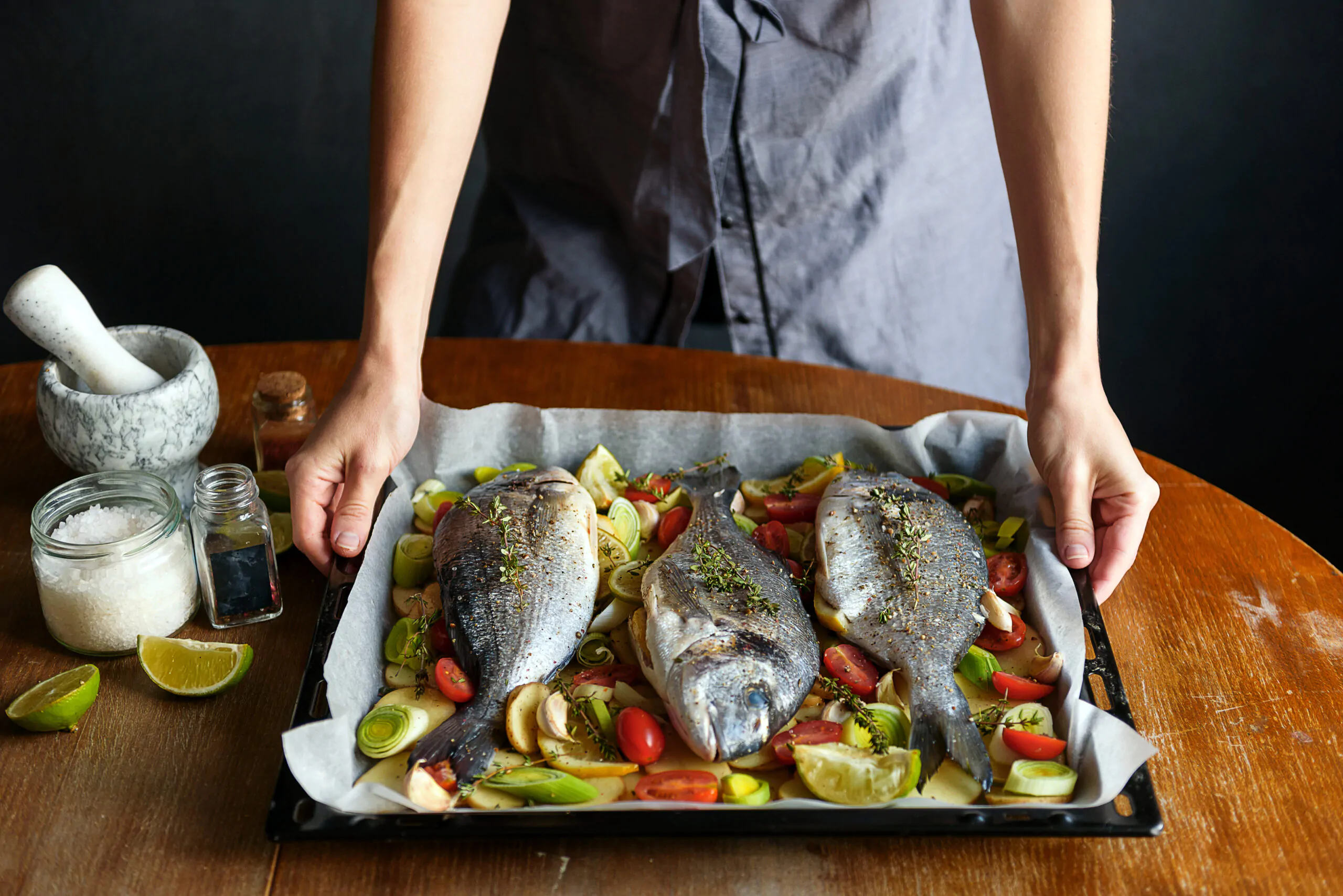 peixe na alimentação