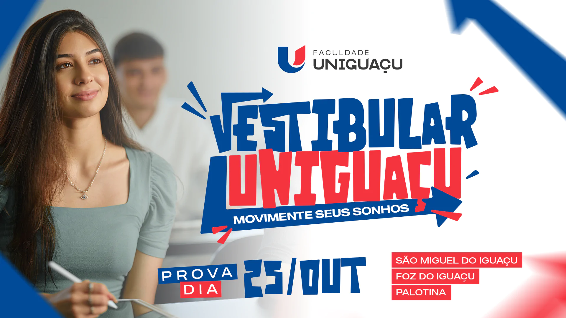 Faculdade UNIGUAÇU anuncia Vestibular